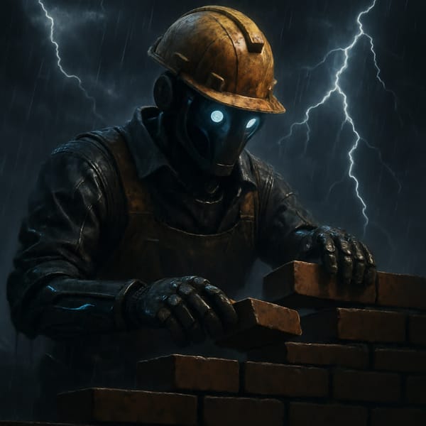 The Infrastructure Is Being Built While Everyone's Afraid